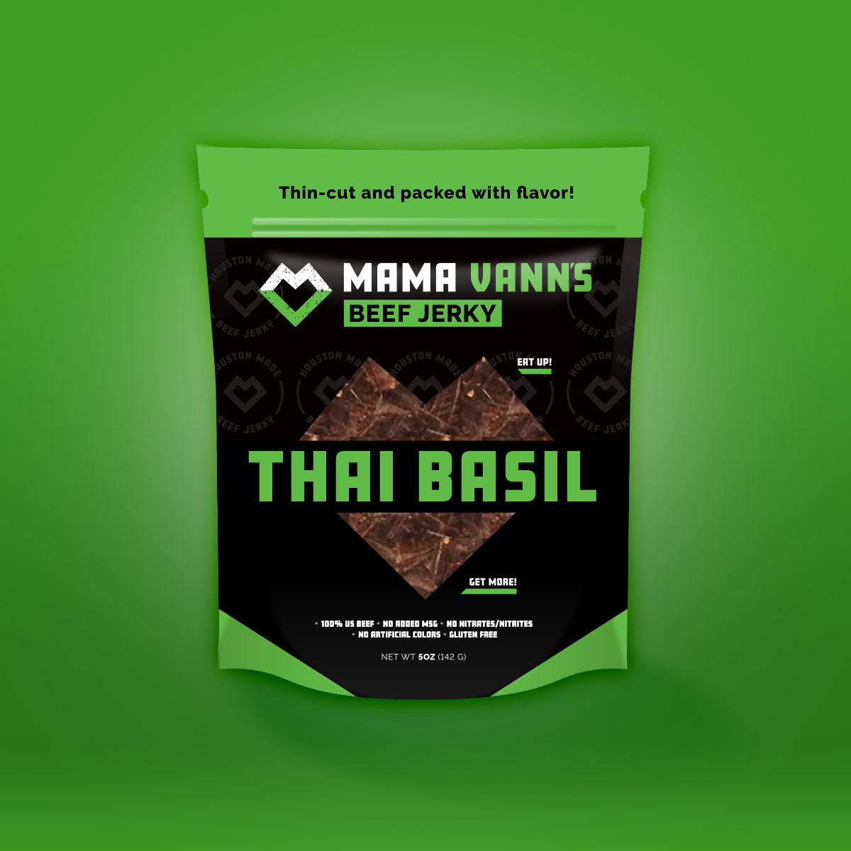 Thai Basil Mama Vann's Beef Jerky